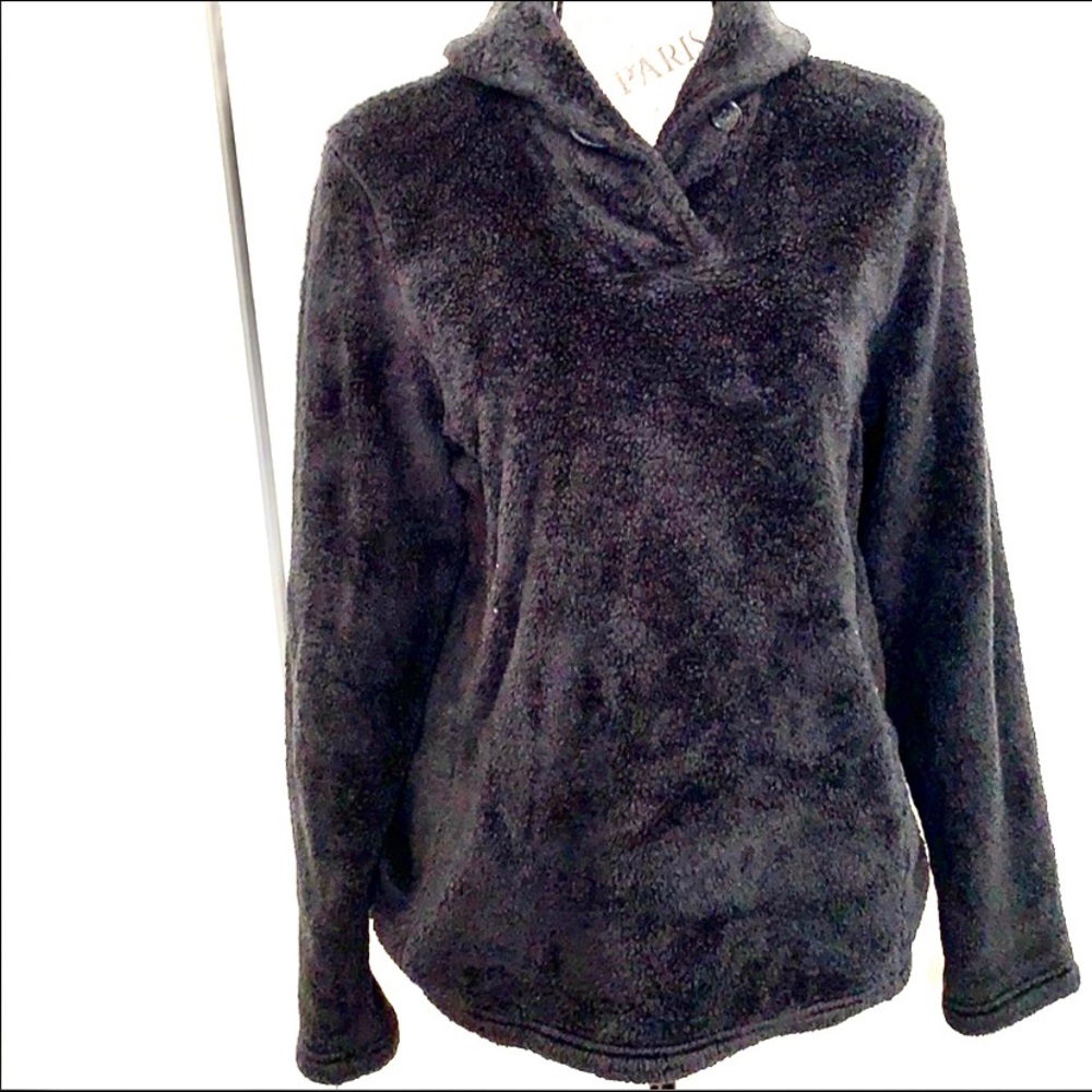 lands end super cozy sweater sz M